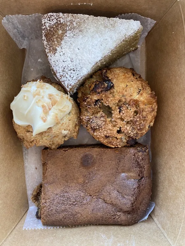 Fresh baked pastries